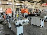 PU Panel Air Filter Pleating and Gluing Machine Consists